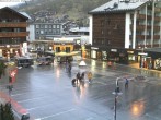 Archiv Foto Webcam Zermatt Bahnhofplatz 19:00