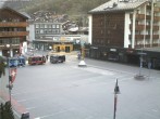 Archiv Foto Webcam Zermatt Bahnhofplatz 05:00