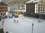Archiv Foto Webcam Zermatt Bahnhofplatz 06:00