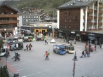 Archiv Foto Webcam Zermatt Bahnhofplatz 15:00