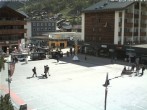 Archiv Foto Webcam Zermatt Bahnhofplatz 09:00