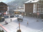 Archiv Foto Webcam Zermatt Bahnhofplatz 07:00