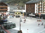 Archiv Foto Webcam Zermatt Bahnhofplatz 15:00