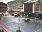 Archiv Foto Webcam Zermatt Bahnhofplatz 06:00