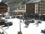 Archiv Foto Webcam Zermatt Bahnhofplatz 09:00