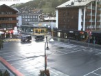 Archiv Foto Webcam Zermatt Bahnhofplatz 06:00