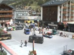 Archiv Foto Webcam Zermatt Bahnhofplatz 13:00