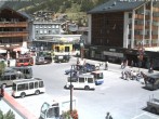Archiv Foto Webcam Zermatt Bahnhofplatz 13:00