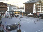 Archiv Foto Webcam Zermatt Bahnhofplatz 17:00