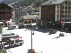 Archiv Foto Webcam Zermatt Bahnhofplatz 09:00