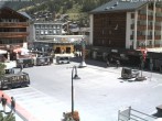 Archiv Foto Webcam Zermatt Bahnhofplatz 11:00