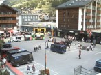 Archiv Foto Webcam Zermatt Bahnhofplatz 13:00