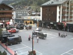Archiv Foto Webcam Zermatt Bahnhofplatz 09:00