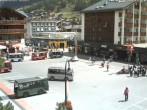 Archiv Foto Webcam Zermatt Bahnhofplatz 11:00