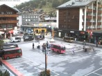 Archived image Webcam Zermatt Railway station 07:00