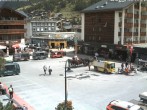 Archived image Webcam Zermatt Railway station 11:00