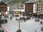 Archiv Foto Webcam Zermatt Bahnhofplatz 11:00