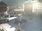 Archiv Foto Webcam Zermatt Bahnhofplatz 07:00