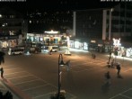 Archiv Foto Webcam Zermatt Bahnhofplatz 21:00