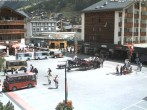 Archiv Foto Webcam Zermatt Bahnhofplatz 11:00
