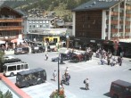 Archiv Foto Webcam Zermatt Bahnhofplatz 13:00