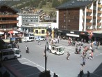Archiv Foto Webcam Zermatt Bahnhofplatz 15:00