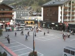 Archiv Foto Webcam Zermatt Bahnhofplatz 17:00