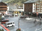 Archiv Foto Webcam Zermatt Bahnhofplatz 11:00