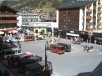 Archiv Foto Webcam Zermatt Bahnhofplatz 15:00