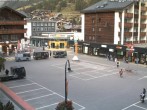 Archiv Foto Webcam Zermatt Bahnhofplatz 19:00