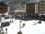 Archiv Foto Webcam Zermatt Bahnhofplatz 09:00