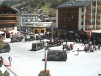 Archiv Foto Webcam Zermatt Bahnhofplatz 11:00