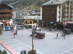 Archiv Foto Webcam Zermatt Bahnhofplatz 09:00