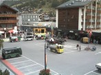Archiv Foto Webcam Zermatt Bahnhofplatz 11:00