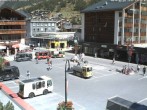 Archiv Foto Webcam Zermatt Bahnhofplatz 13:00