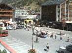 Archiv Foto Webcam Zermatt Bahnhofplatz 13:00