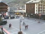 Archiv Foto Webcam Zermatt Bahnhofplatz 07:00