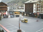 Archiv Foto Webcam Zermatt Bahnhofplatz 06:00