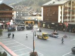 Archiv Foto Webcam Zermatt Bahnhofplatz 07:00
