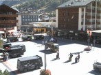 Archiv Foto Webcam Zermatt Bahnhofplatz 09:00