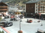 Archiv Foto Webcam Zermatt Bahnhofplatz 11:00