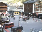 Archiv Foto Webcam Zermatt Bahnhofplatz 13:00