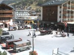 Archiv Foto Webcam Zermatt Bahnhofplatz 11:00