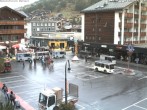 Archiv Foto Webcam Zermatt Bahnhofplatz 07:00