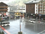 Archiv Foto Webcam Zermatt Bahnhofplatz 11:00