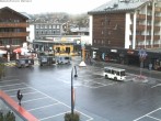Archiv Foto Webcam Zermatt Bahnhofplatz 07:00