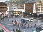 Archiv Foto Webcam Zermatt Bahnhofplatz 09:00