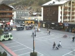 Archiv Foto Webcam Zermatt Bahnhofplatz 07:00