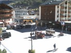 Archiv Foto Webcam Zermatt Bahnhofplatz 09:00
