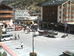 Archiv Foto Webcam Zermatt Bahnhofplatz 11:00